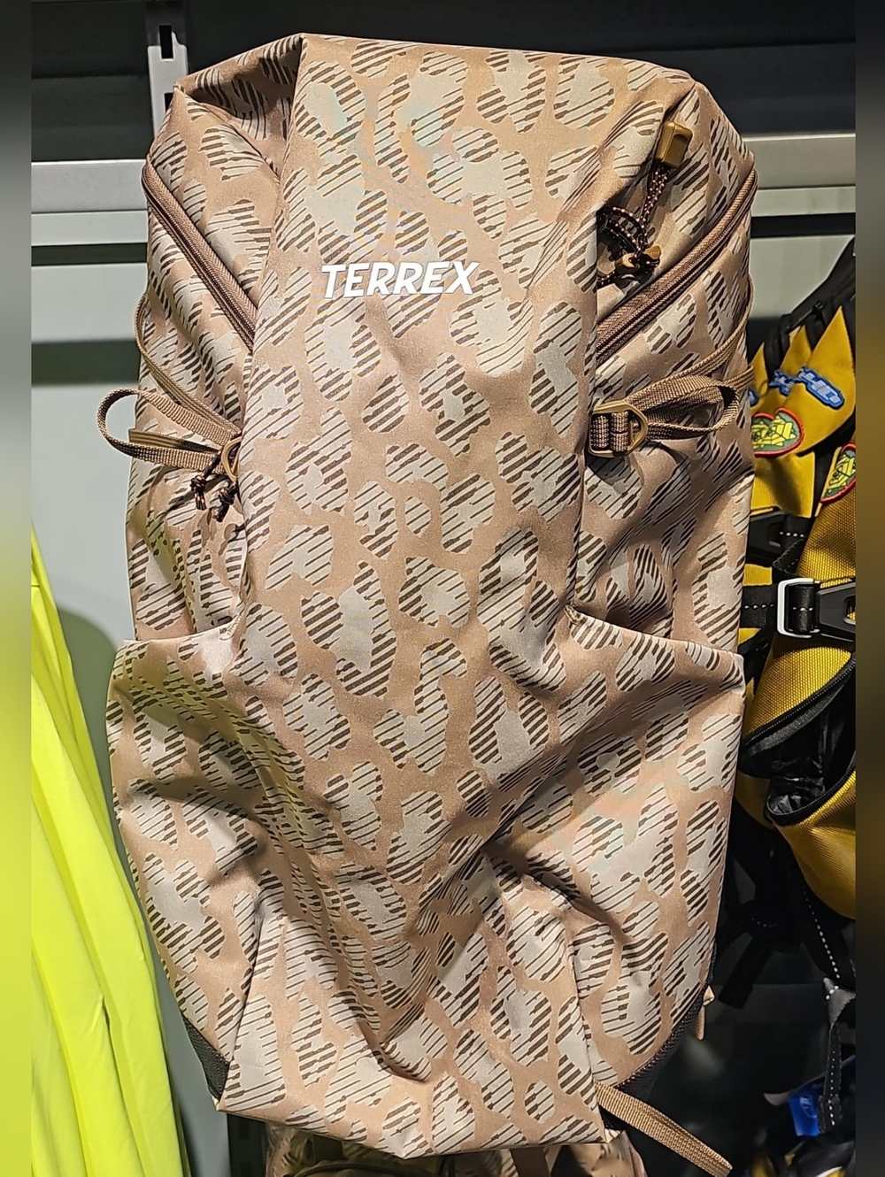 adidas TERREX Tan Patterned Men's Backpack